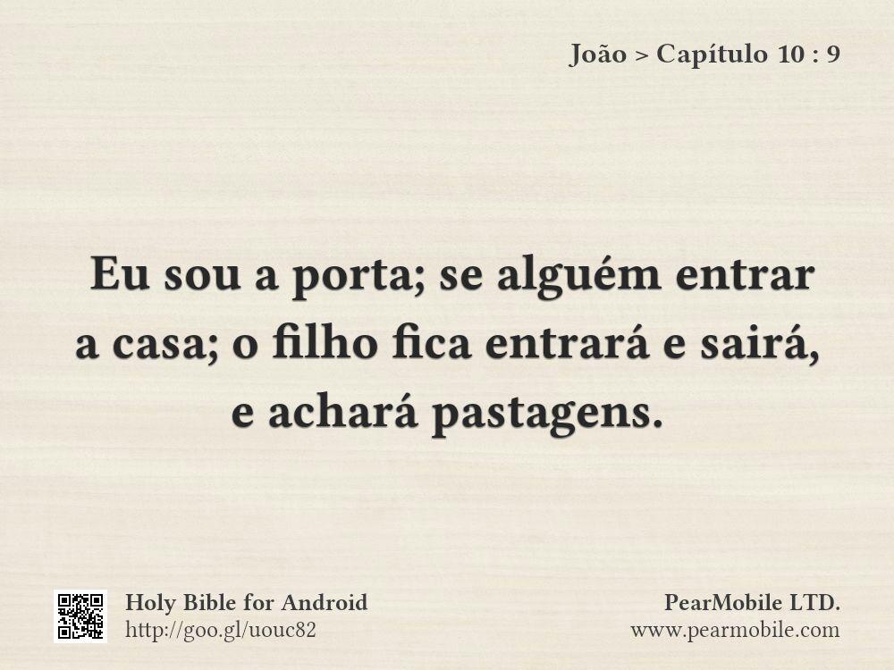 João, Capítulo 10:9